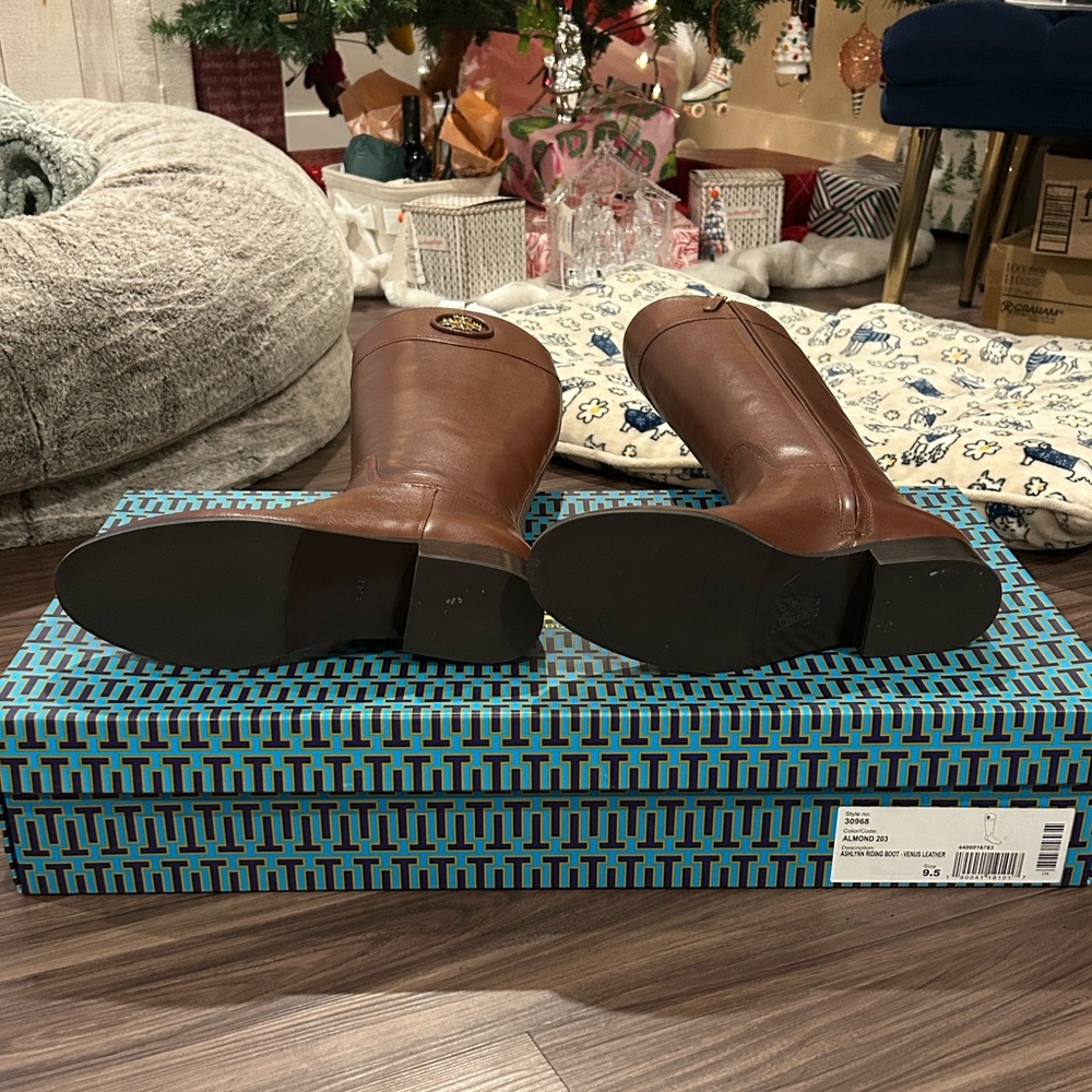 Tory Burch Ashlynn Riding Boots - Picture 6 of 9